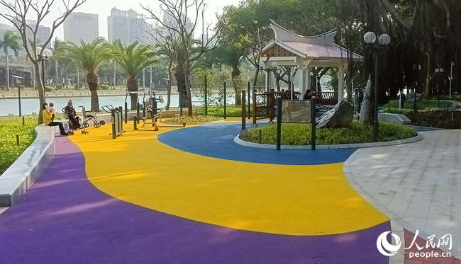 振興園園內景象。人民網 陳博攝