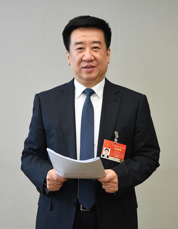 全國人大代表武宏文。李聯軍攝