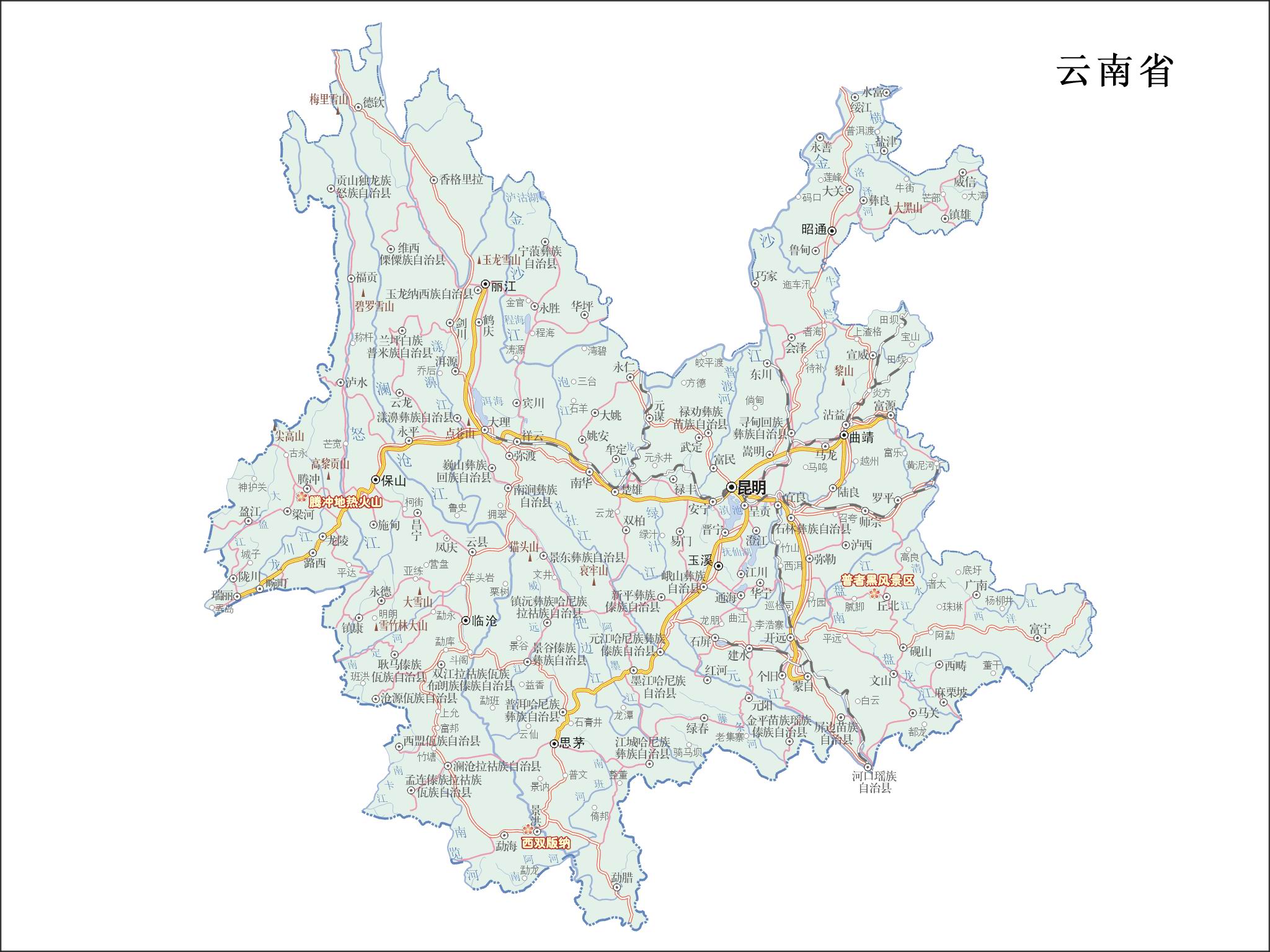 云南省电子地图高清版大图图片预览 460x414   127kb   jpeg